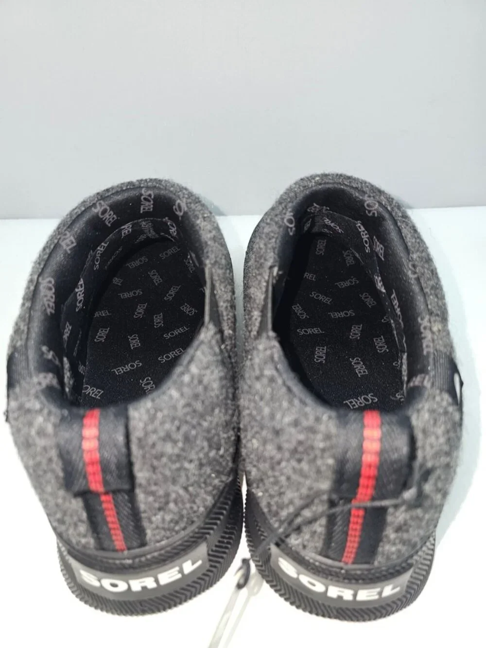 Sorel Out N About IV Mini Puffy Boot Women 11 Black Slip On Insulated Winter NEW